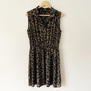 H&M Animal Print Dress Size 12